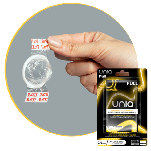Preservativos Uniq Pull Pack 3