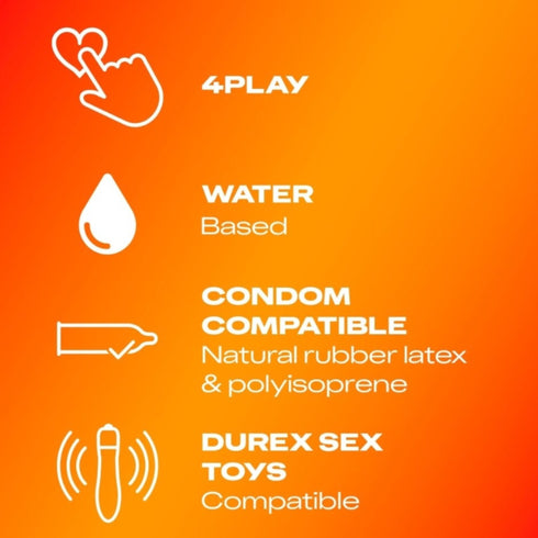 Durex Play Sensual 2 in 1 Lubricante son sabor 200ml
