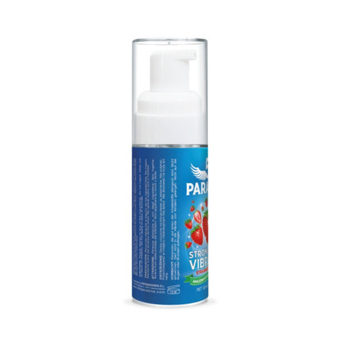 5th Paradise Strong Liquid Vibrator Strawberry 1 fl oz
