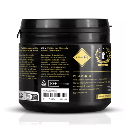 BUTTR Fist Gel Numbing 16.9 fl.oz