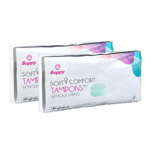 Tampones Beppy Soft Comfort Dry Pack de 4