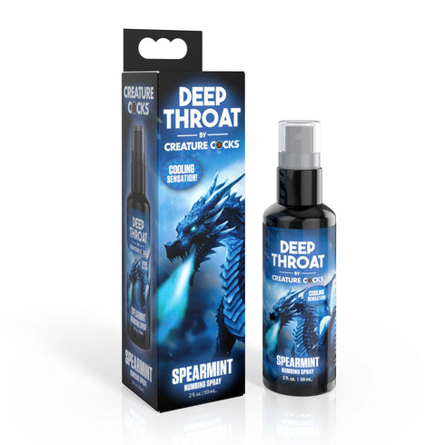 Spray anestésico de menta verde Deep Throat para sexo oral 59 ml