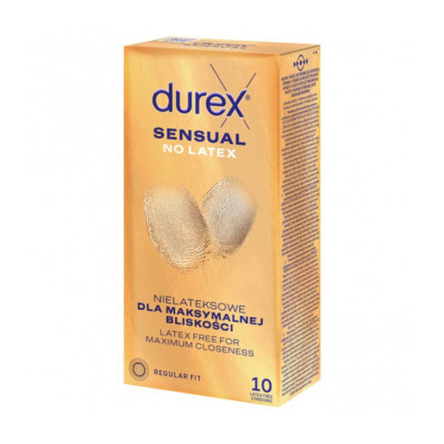 Durex Sensual Sin Látex Caja 10