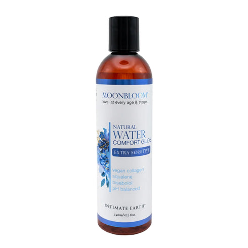Lubricante natural a base de agua Intimate Earth Moon Bloom Comfort Glide