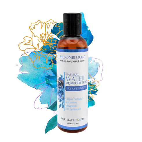 Lubricante natural a base de agua Intimate Earth Moon Bloom Comfort Glide