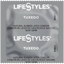 LifeStyles Tuxedo Black Condoms Natural Rubber latex condom