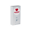 A white rectangular box of masculan® Pur condoms is shown against a plain white background. The top portion of the box features the brand name "masculan®" in red, stacked above the German text "DAS KONDOM" in smaller red letters, all enclosed within a red heart symbol.
