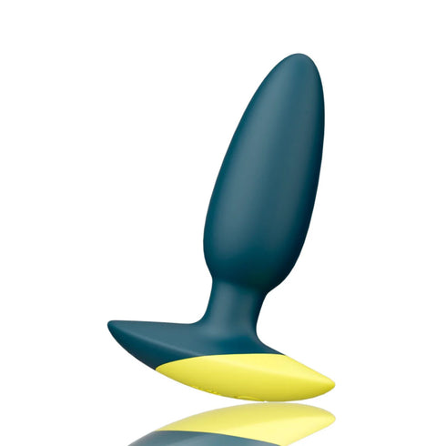 Tapón anal vibrador de graves ROMP color turquesa
