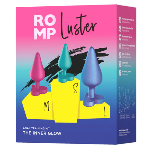 Kit de entrenamiento para tapones anales ROMP Luster