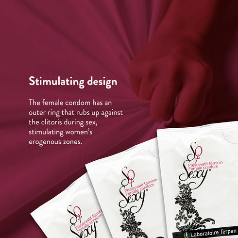 Pack 10 Condones Femeninos So Sexy