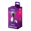 Packaging shot of the Satisfyer Penguin Air Pulse Vibrator in a purple and pink box, displaying product imagery, features, and a press quote from Buzzfeed.