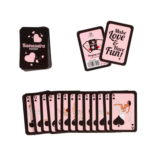 Secret Play Mini Kamasutra Pocket Playing Cards
