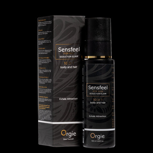 Orgie Sensfeel Elixir de Seducción para Hombre 10 en 1 Cuerpo y Cabello 100 ml
