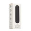 Packaging for a Black Shots 10 Speed Rechargeable Bullet vibrator, highlighting features like ABS material, rechargeable battery, and waterproof design.