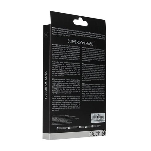 Shots Ouch! Subversion Mask