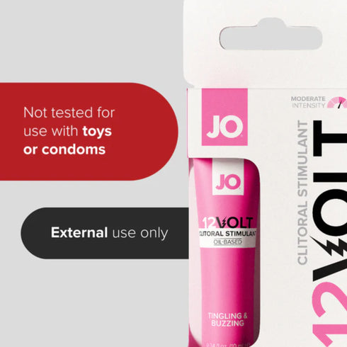 System JO 12VOLT Clitoral Stimulant Enhanced 10ml