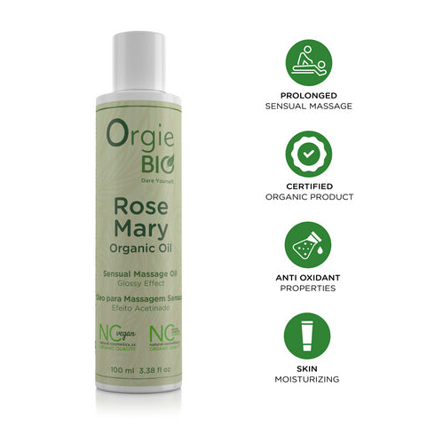 Orgie Bio Romero Aceite de Masaje Orgánico 100ml