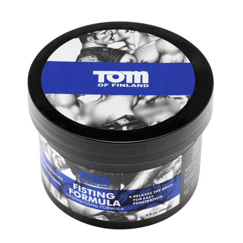 Crema para fisting Tom of Finland de XR Brands, 237 ml