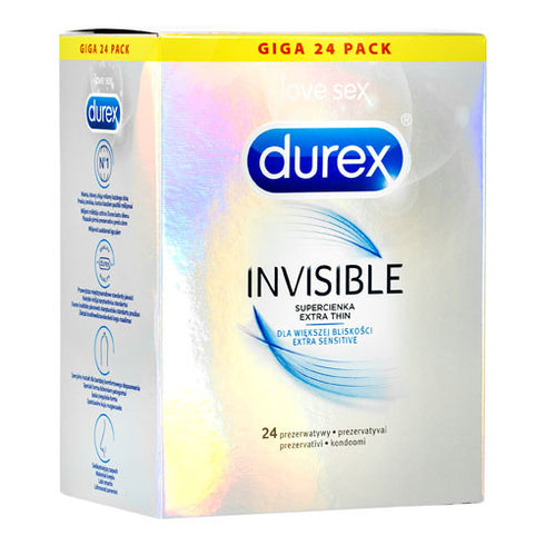 Durex Invisible Caja Sensible 24