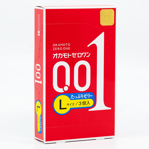 Okamoto 001 Caja de lubricante rico tamaño L 3