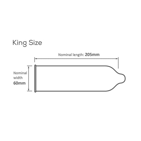 Pasante King Tamaño