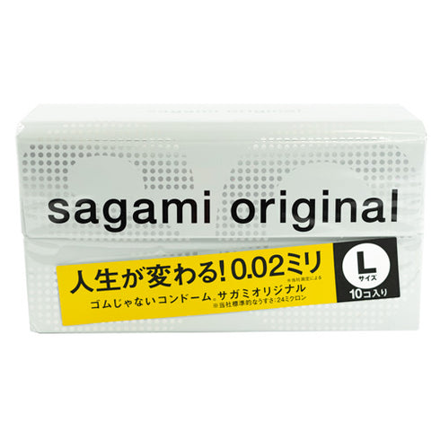 Sagami Original 002 L-Tamaño Caja 10