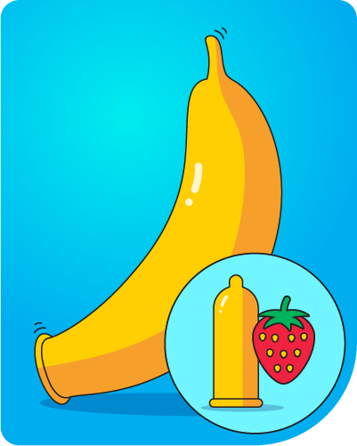 Preservativos de sabores 