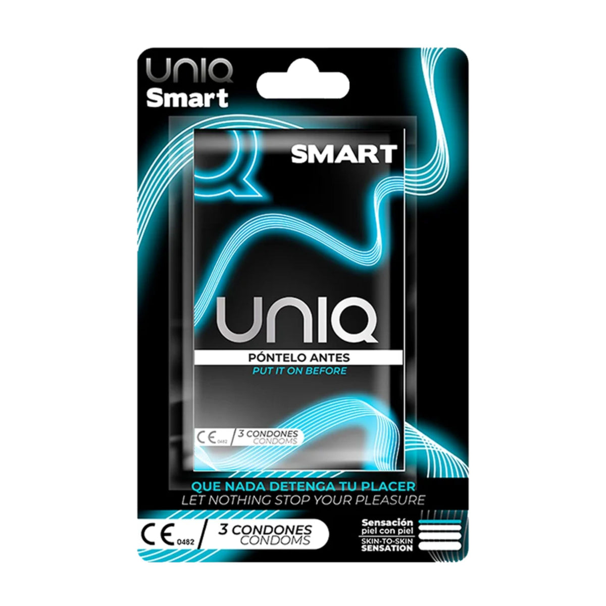 Preservativos Uniq Smart Paquete de 3 Imagen principal del producto