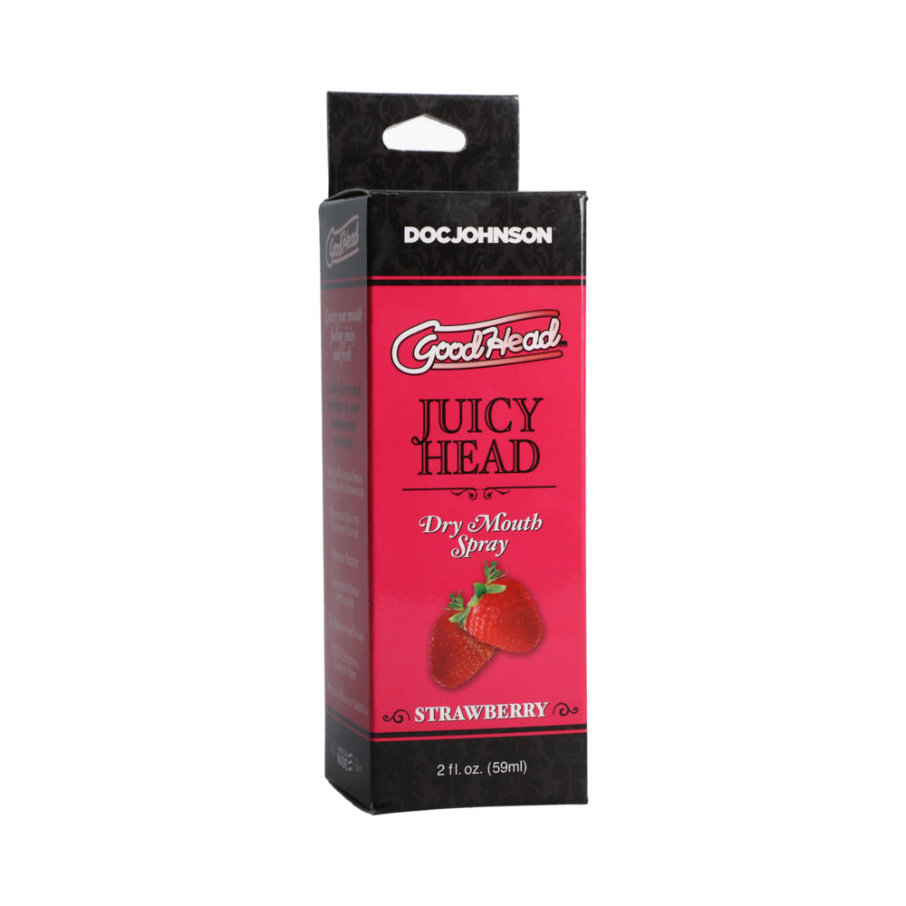 Doc Johnson Juicy Head Dry Mouth Spray Strawberry 2 fl oz Imagen principal del producto