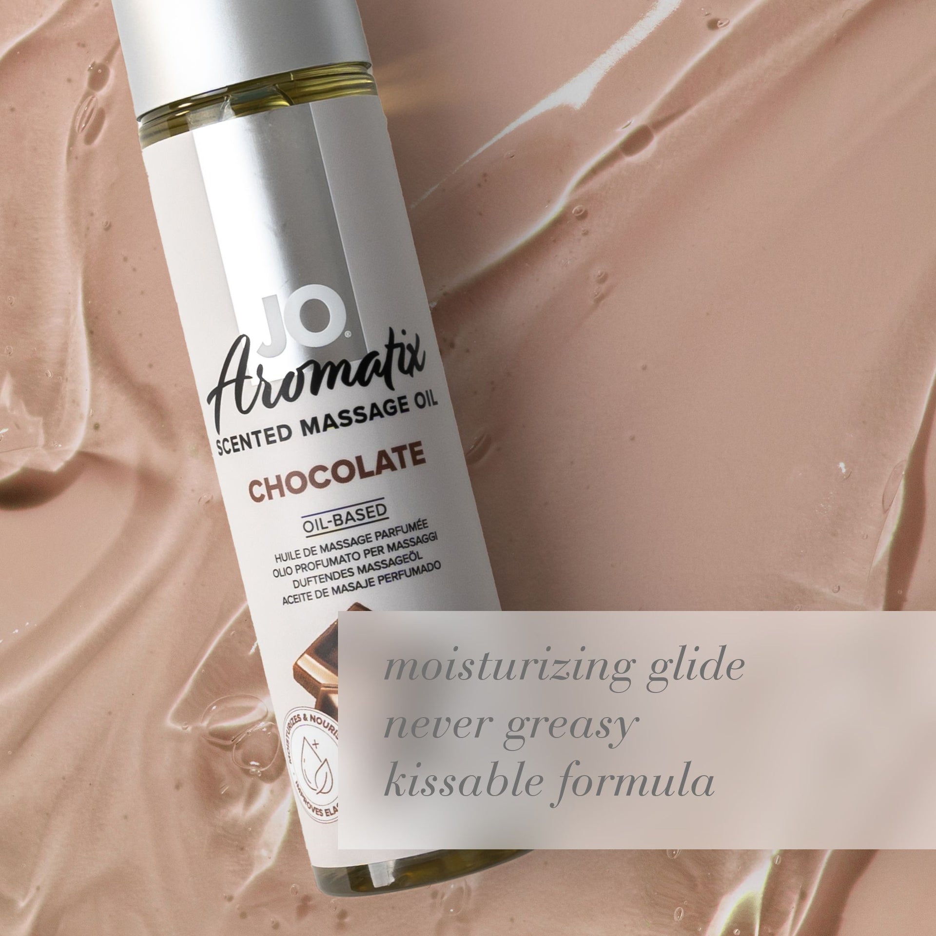 JO Aromatix Aceite de masaje de chocolate 120 ml Imagen secundaria del producto
