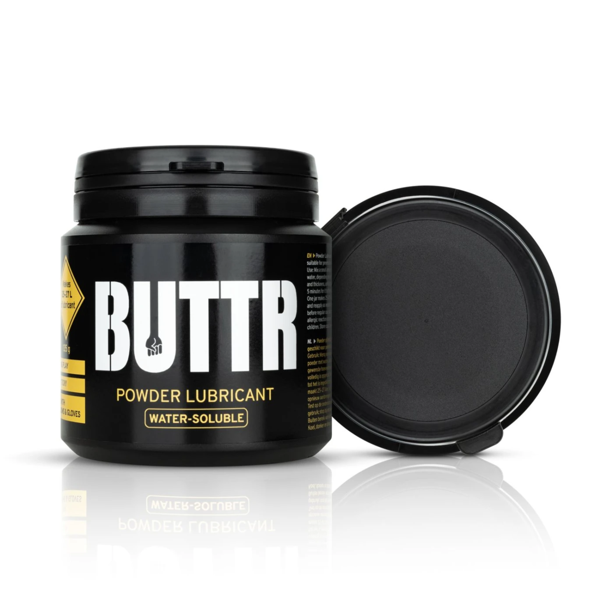 BUTTR Powder Lubricant Water-Soluble 4.76 oz Imagen secundaria del producto