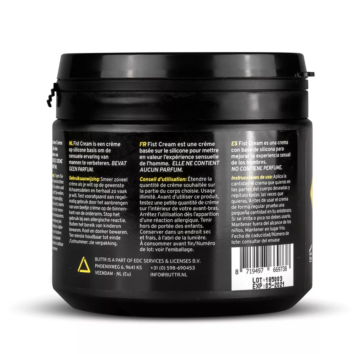 BUTTR Crema para fist 16.9 fl.oz