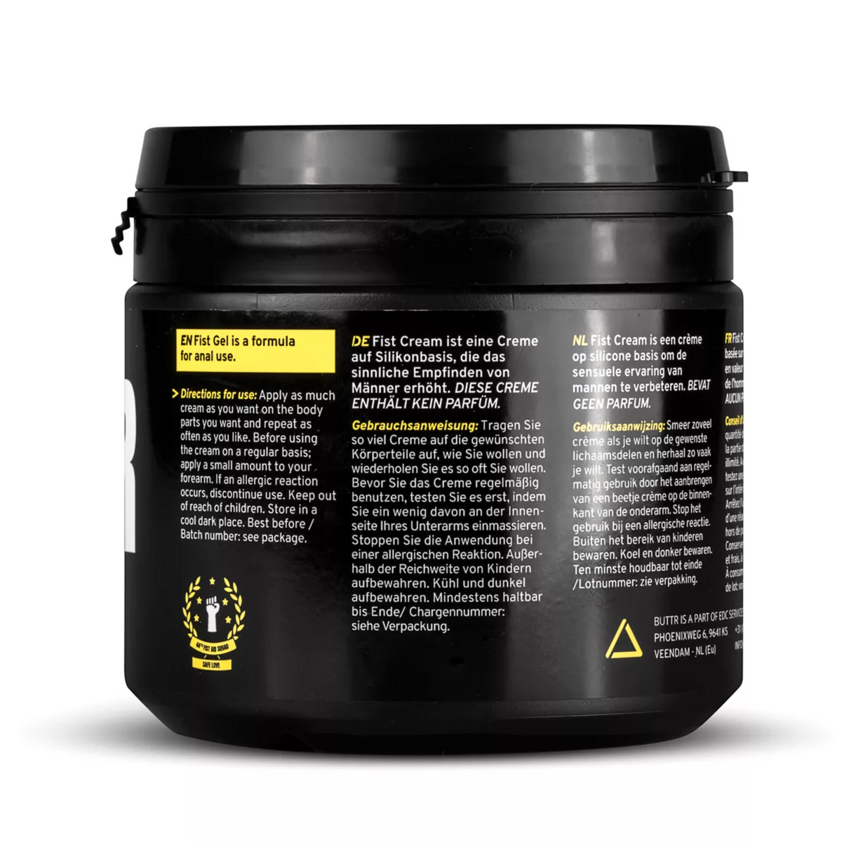 BUTTR Crema para fist 16.9 fl.oz