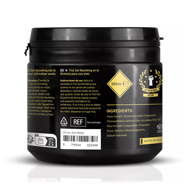 BUTTR Fist Gel Numbing 16.9 fl.oz