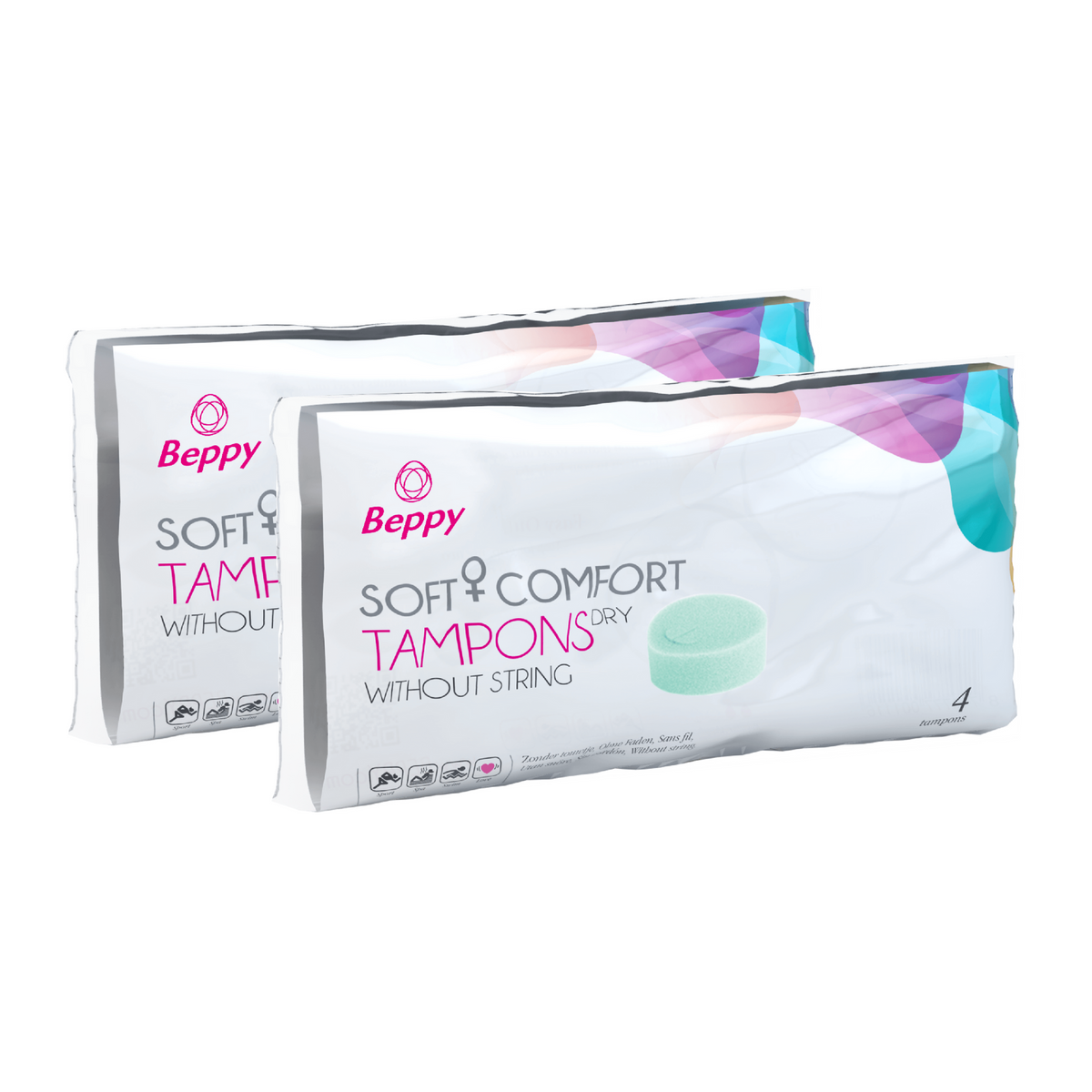 2 packs of Beppy Soft Comfort Tampons Dry
