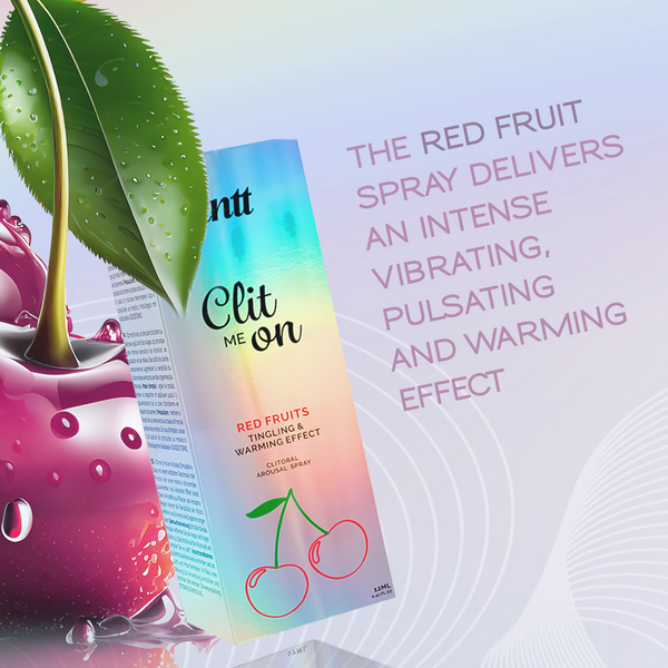 intt Efecto de calentamiento de frutos rojos Clit Me On 0.42 fl oz