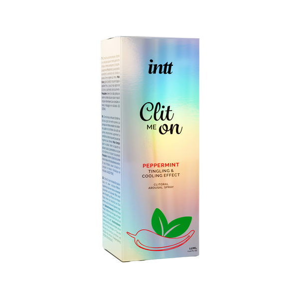 Product packaging with 'intt' branding and text on a white background