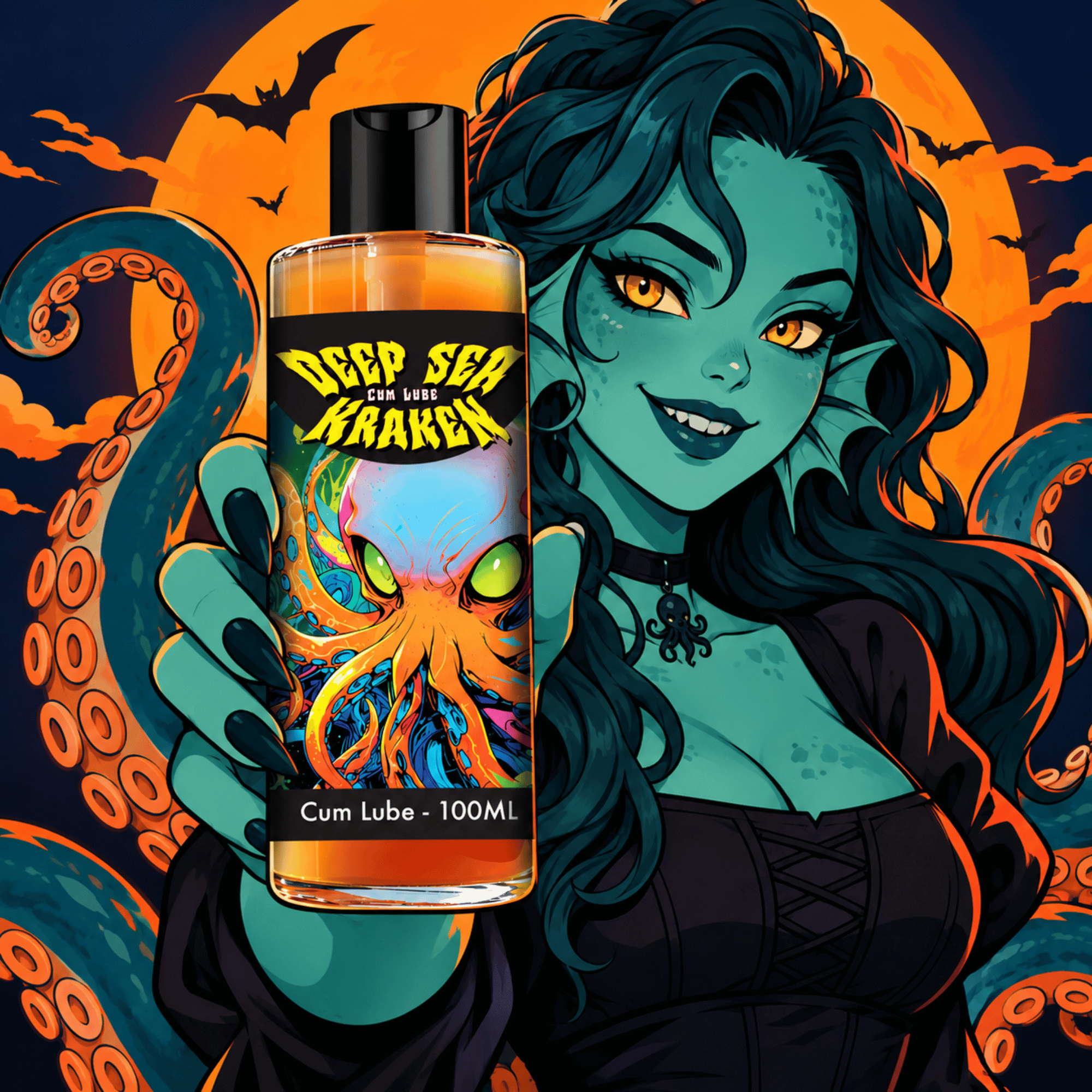 Shots Lubricante de semen de kraken de las profundidades marinas 100 ml Imagen secundaria del producto
