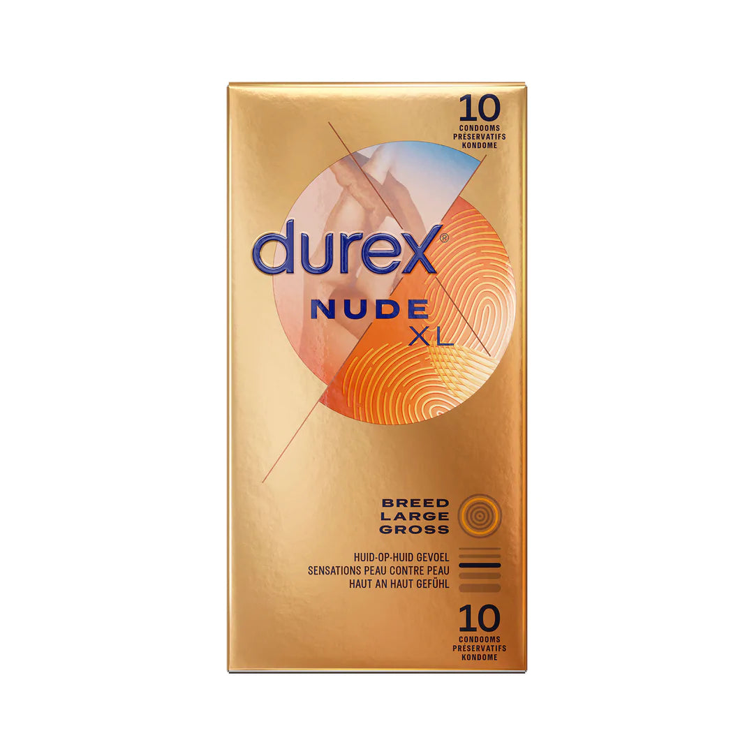 Durex Nude XL Box 10 | WorldCondoms Imagen principal del producto