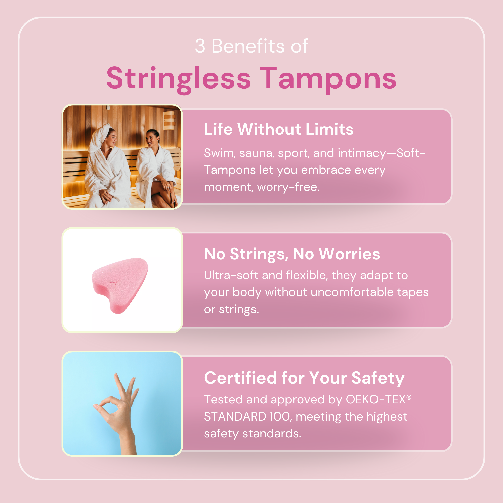 JoyDivision Mini Soft-Tampons Caja 10 Imagen secundaria del producto
