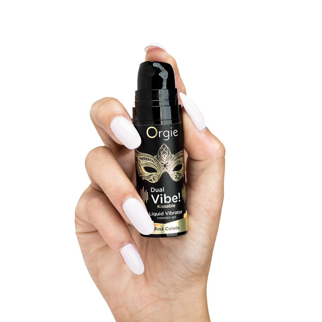 Orgie Dual Vibe Gel Besable Piña Colada 15ml Imagen secundaria del producto