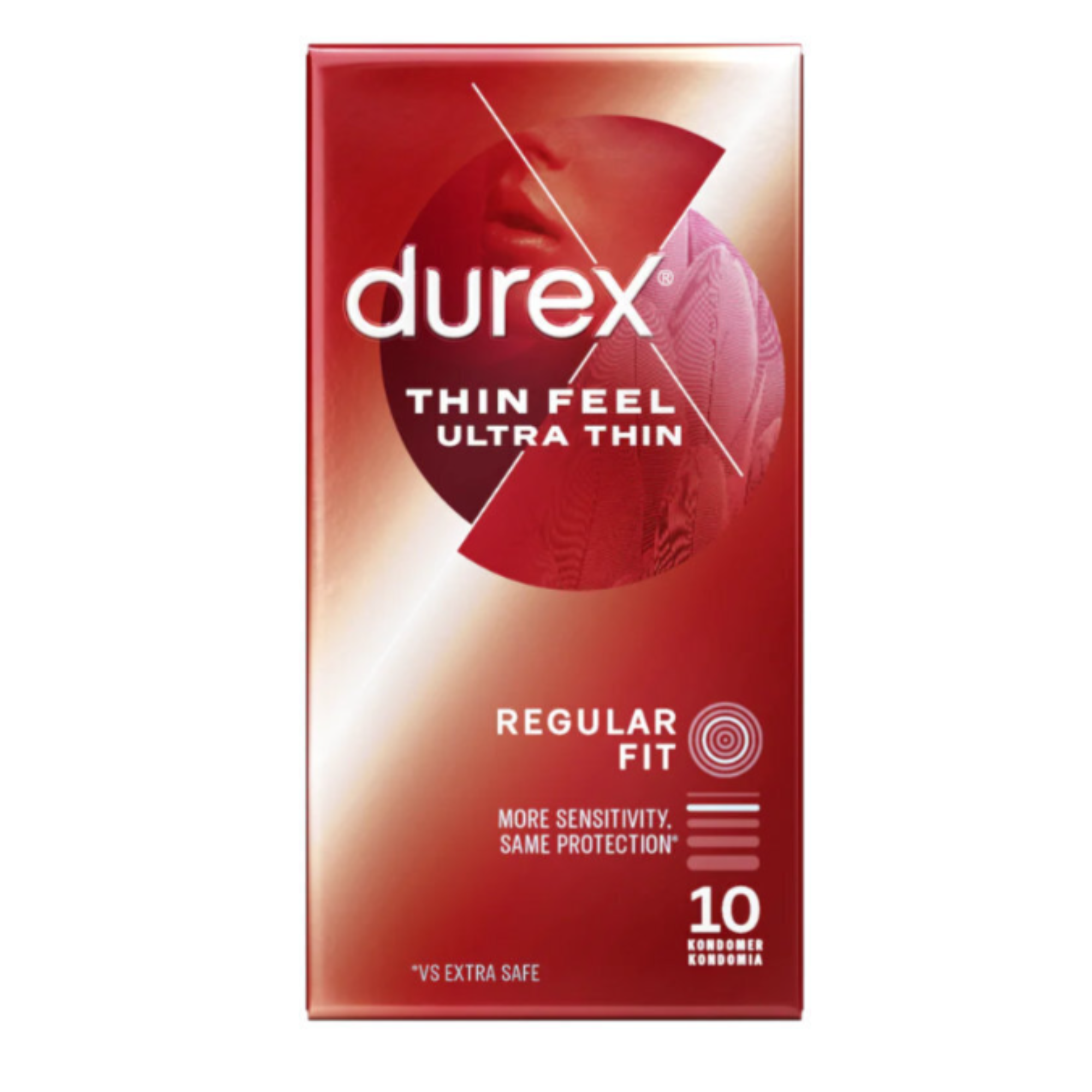 Durex Feel ultrafinos, paquete de 10 Imagen secundaria del producto