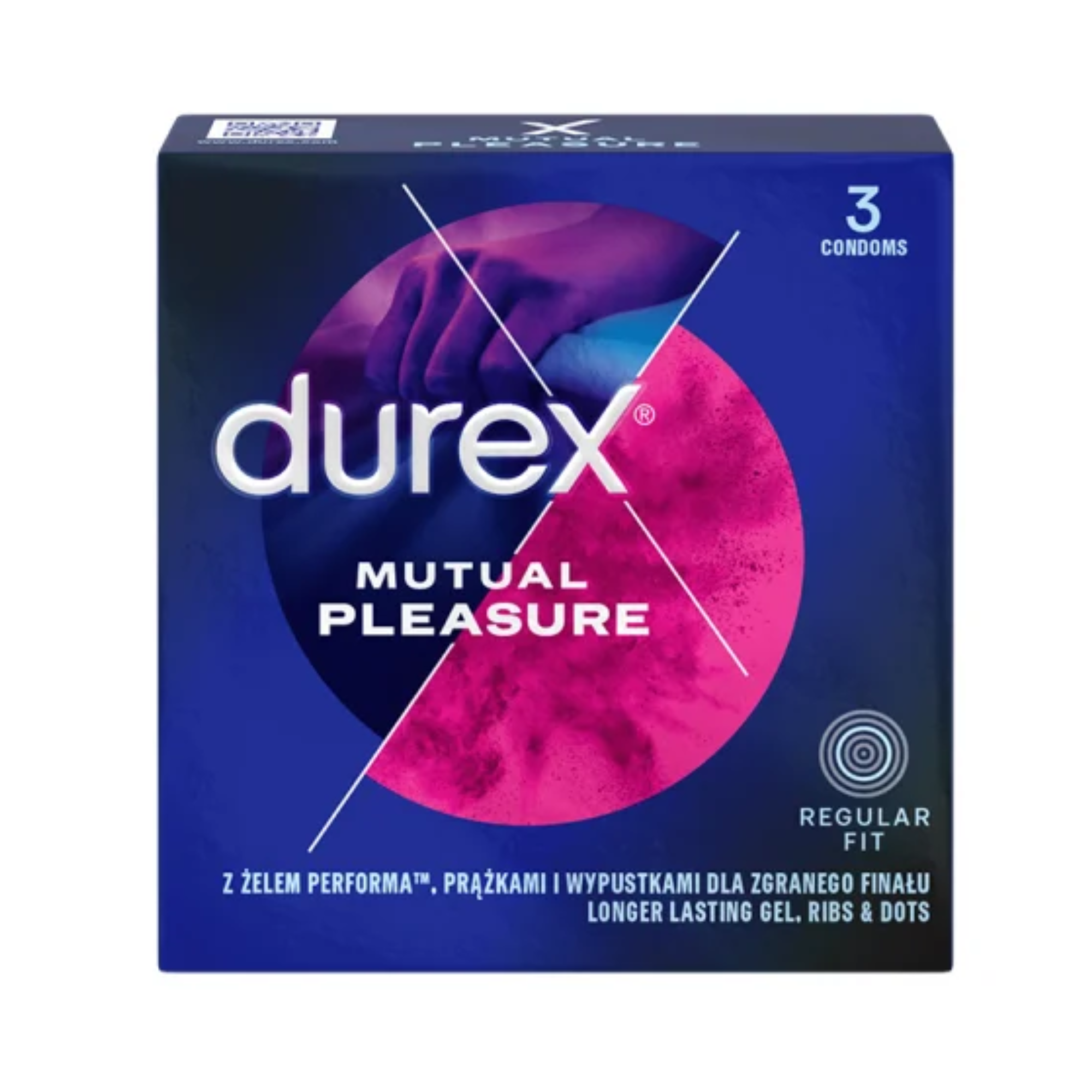Durex Placer Mutuo paquete de 3 Imagen secundaria del producto