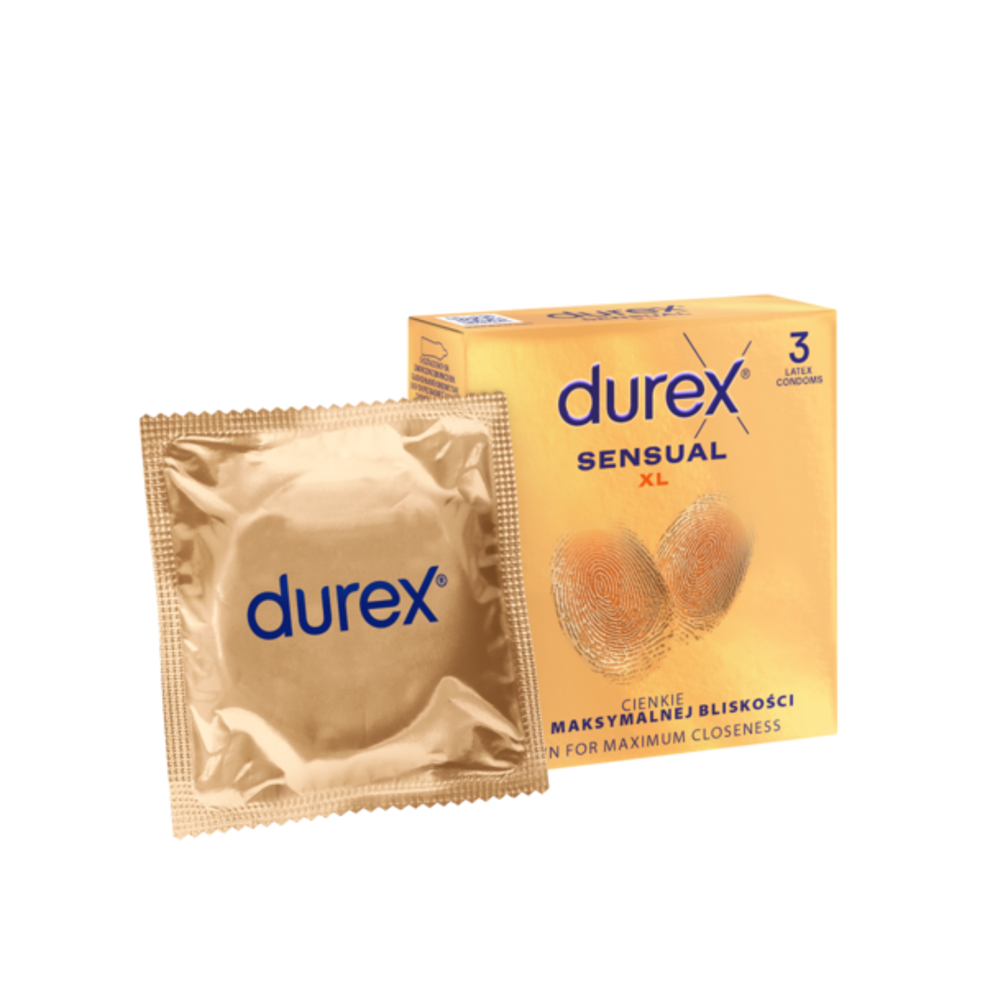 Durex Sensual XL Paquete de 3 Imagen secundaria del producto