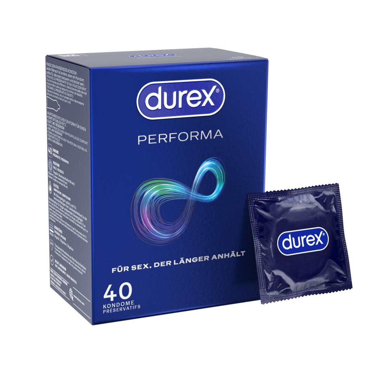 Durex Performa Caja 40 Imagen principal del producto
