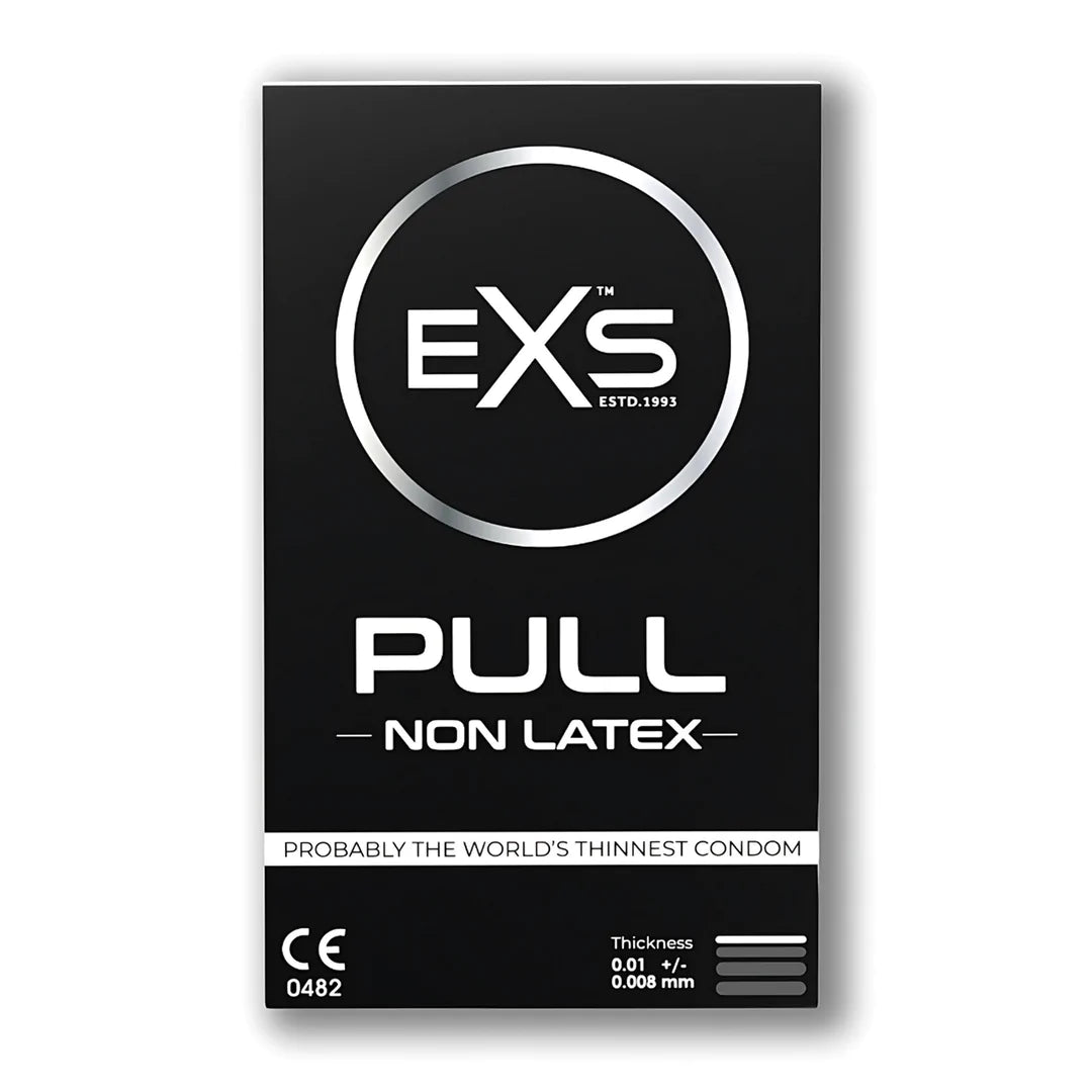 EXS non-latex condom packaging on a white background Imagen principal del producto