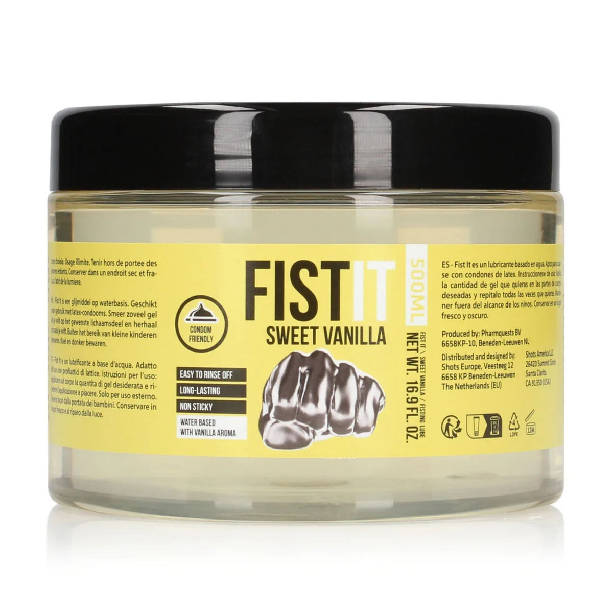 Fist It Extra Thick Sweet Vanilla 17 fl oz Imagen principal del producto