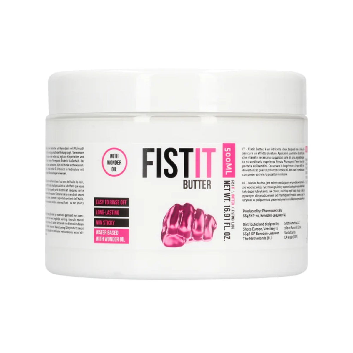 Fist It Waterbased Sliding Butter 17 fl oz Imagen principal del producto