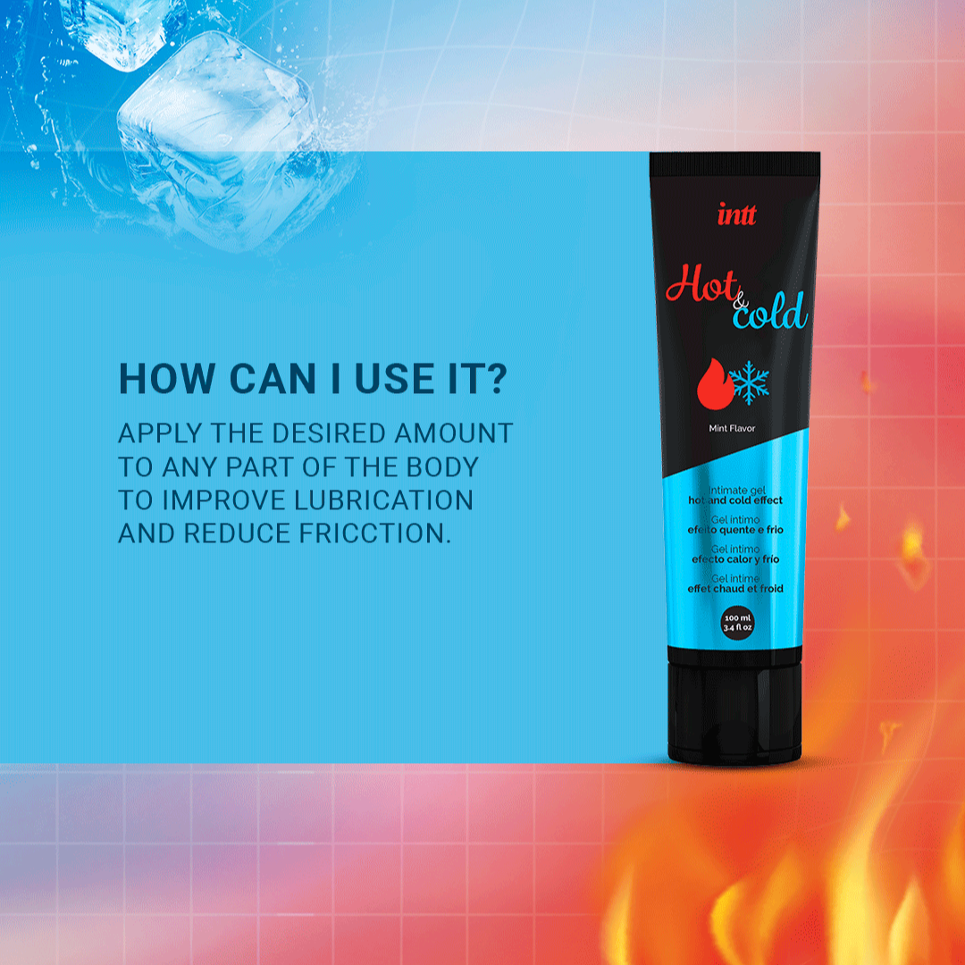intt Gel íntimo frío y caliente 100 ml Imagen secundaria del producto