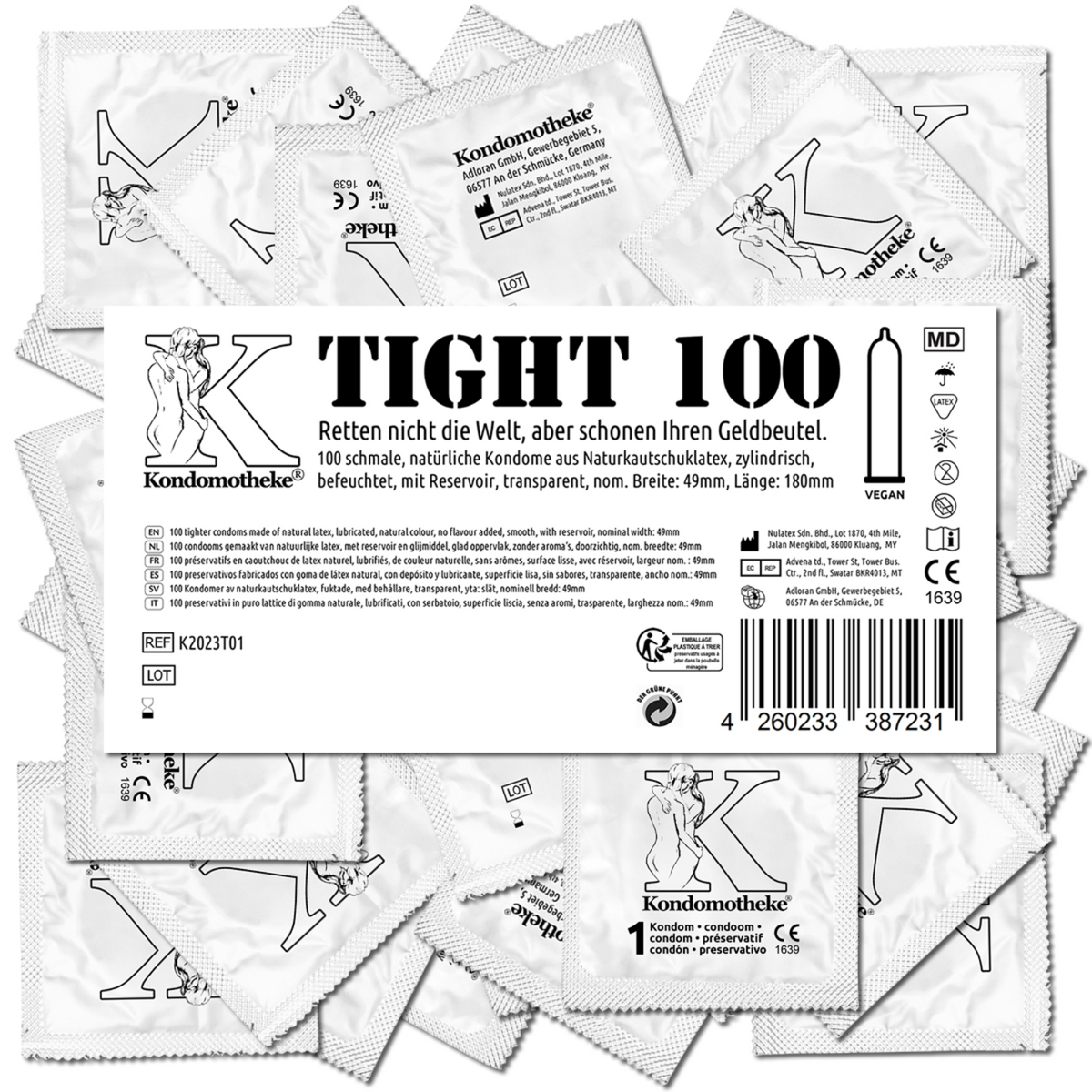 Kondomotheke Tight | WorldCondoms Imagen principal del producto